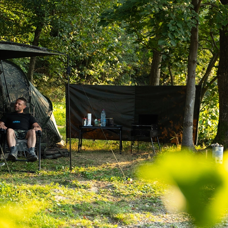 Nash Bank Life Windbreak Camo
